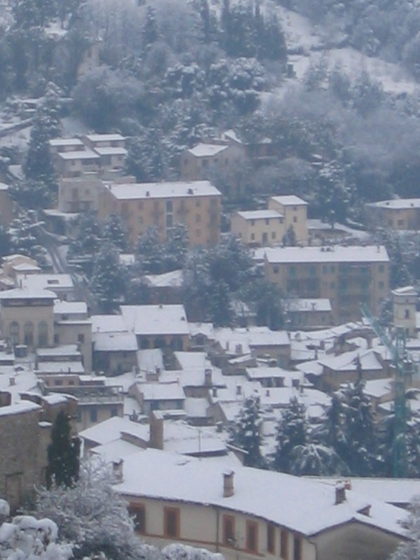 Spoleto e la neve